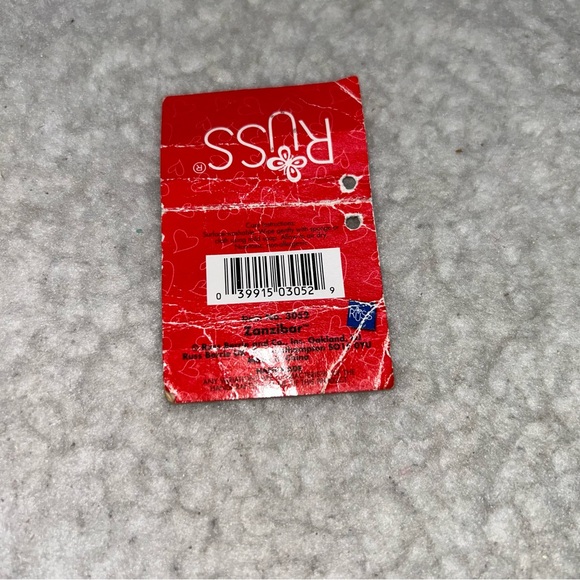 Luv Pets sad elephant 6" plush Zanzibar Russ Berries perfect for small hands - Picture 5 of 9